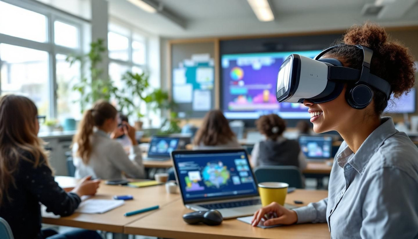 Comment la réalité virtuelle transforme-t-elle l'apprentissage en ligne ?